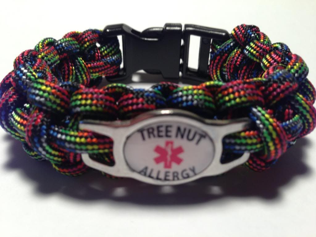 Tree Nut Allergy Medical Alert Bracelet Photo by MarkHayes1961