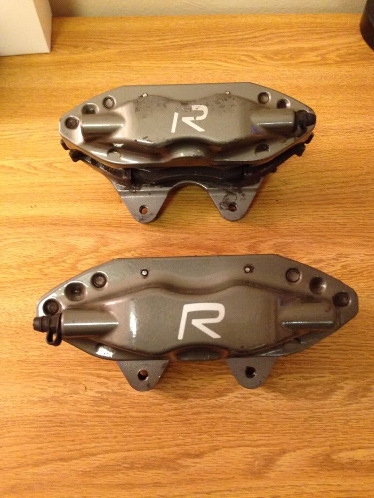 Complete Set of S60R V70R Brembo Brake Calipers SwedeSpeed Volvo