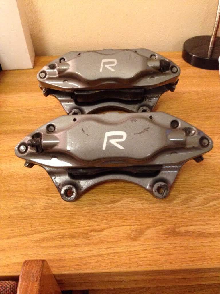 Complete Set of S60R V70R Brembo Brake Calipers SwedeSpeed Volvo