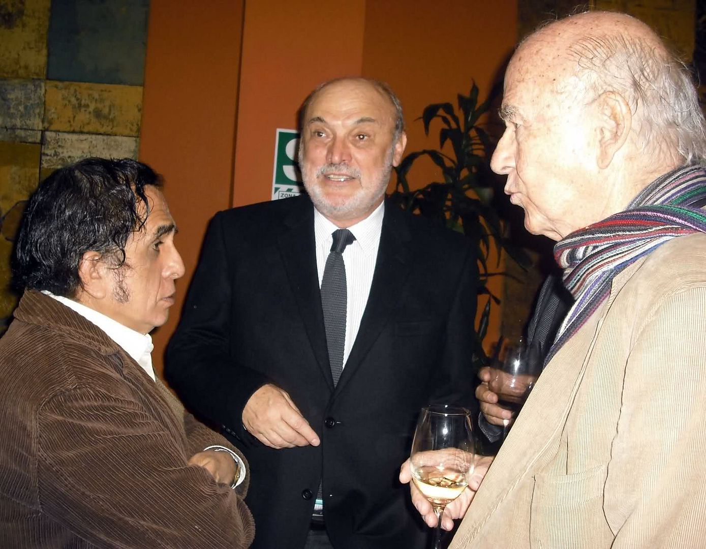 Eneas Marrull, Fernando Ampuero y Enrique Zileri In Memoriam Enrique Zileri Gibson