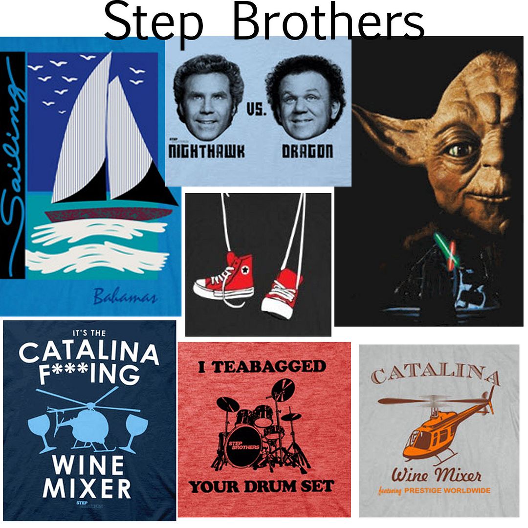 step brothers portrait shirt