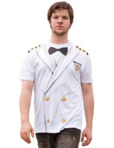 boat captain shirt adult men s white faux cruise ship boat captain short boat captain shirt adult men s white faux cruise ship boat captain short