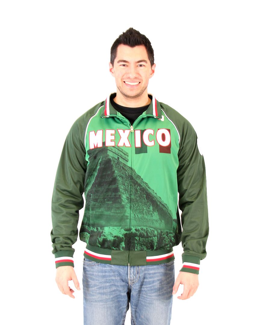 mexico soccer track jacket