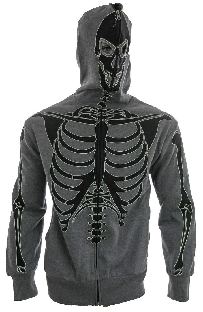 adult skeleton sweatshirt