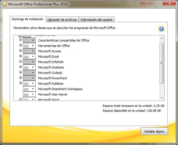Descargar Office 2010 Professional Plus - FULL - Español ...