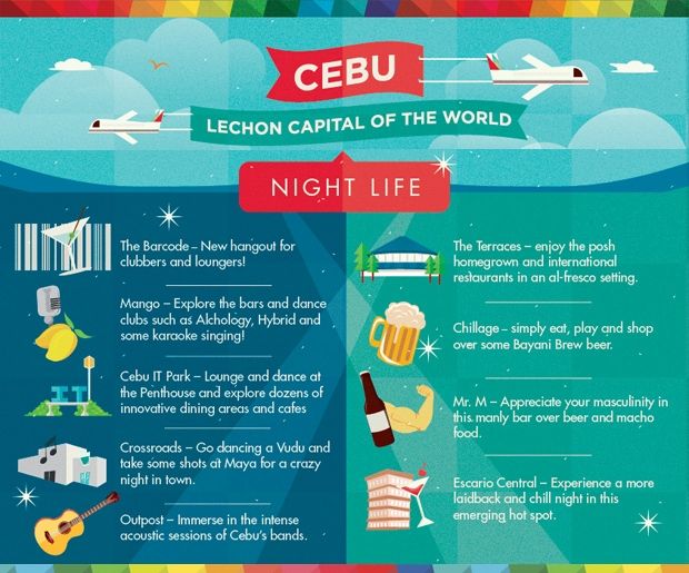 Cebu is the Lechon Capital of the World - Night Life!