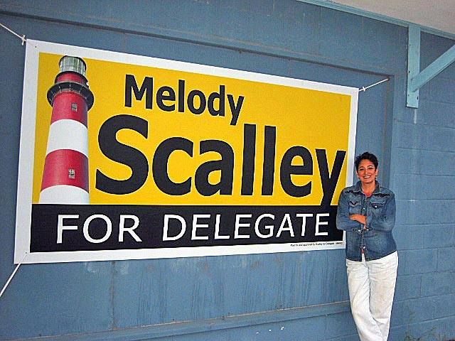 Melody Scalley is running again for the Virginia House of Delegates.