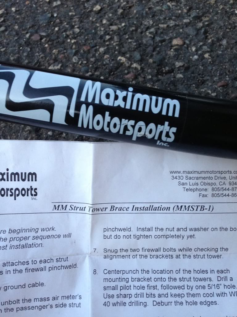 For Sale MM fox strut tower brace Ford Mustang Forums