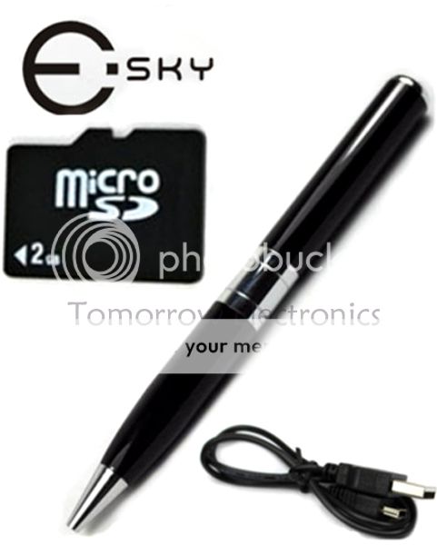 Esky® 2GB HD Mini Spy Pen Video Hidden DVR Camera Camcorder Recorder Silver