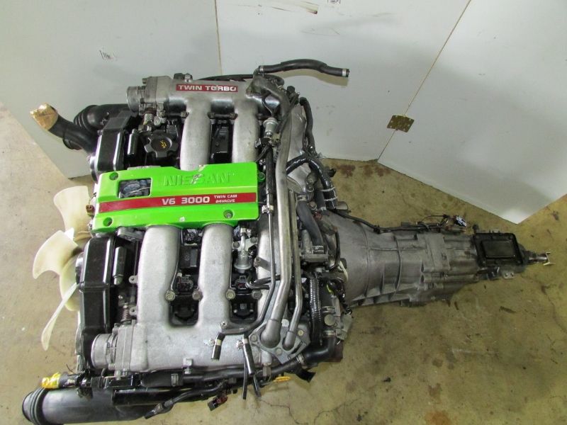 JDM Nissan 300zx Z32 VG30DETT V6 3 0 Twin Turbo Engine Auto Transmission