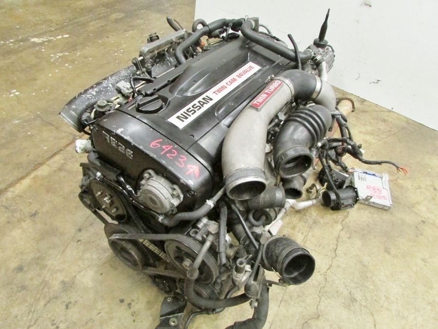 JDM Nissan Skyline r33 GTR RB26DETT Engine Swap Trans Harness ECU Twin Turbo