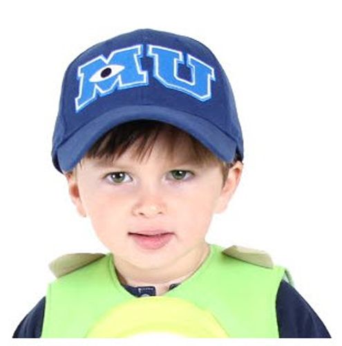 Child Youth Adjustable Movie Disney Pixar Monsters University MU Costume Cap Hat