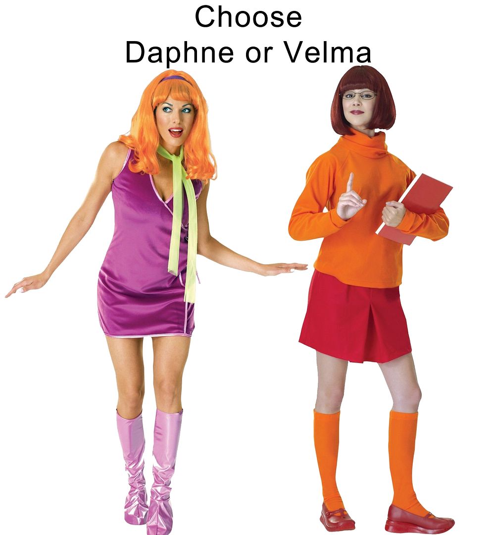 Choose Adult TV Show Scooby-Doo Mystery Inc Gang Crime Velma or Daphne ...