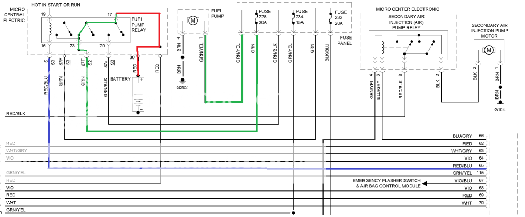 Fuel wiring digaram